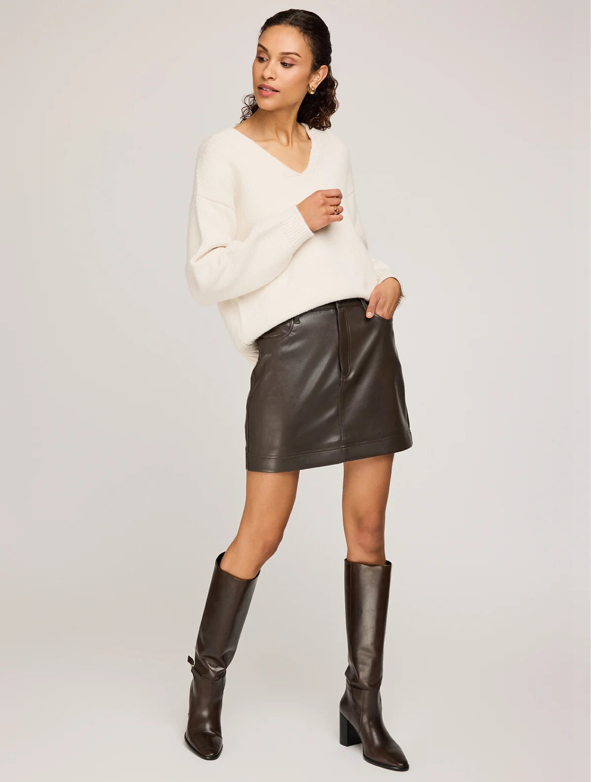 Gentle Fawn Justine Leather Skirt