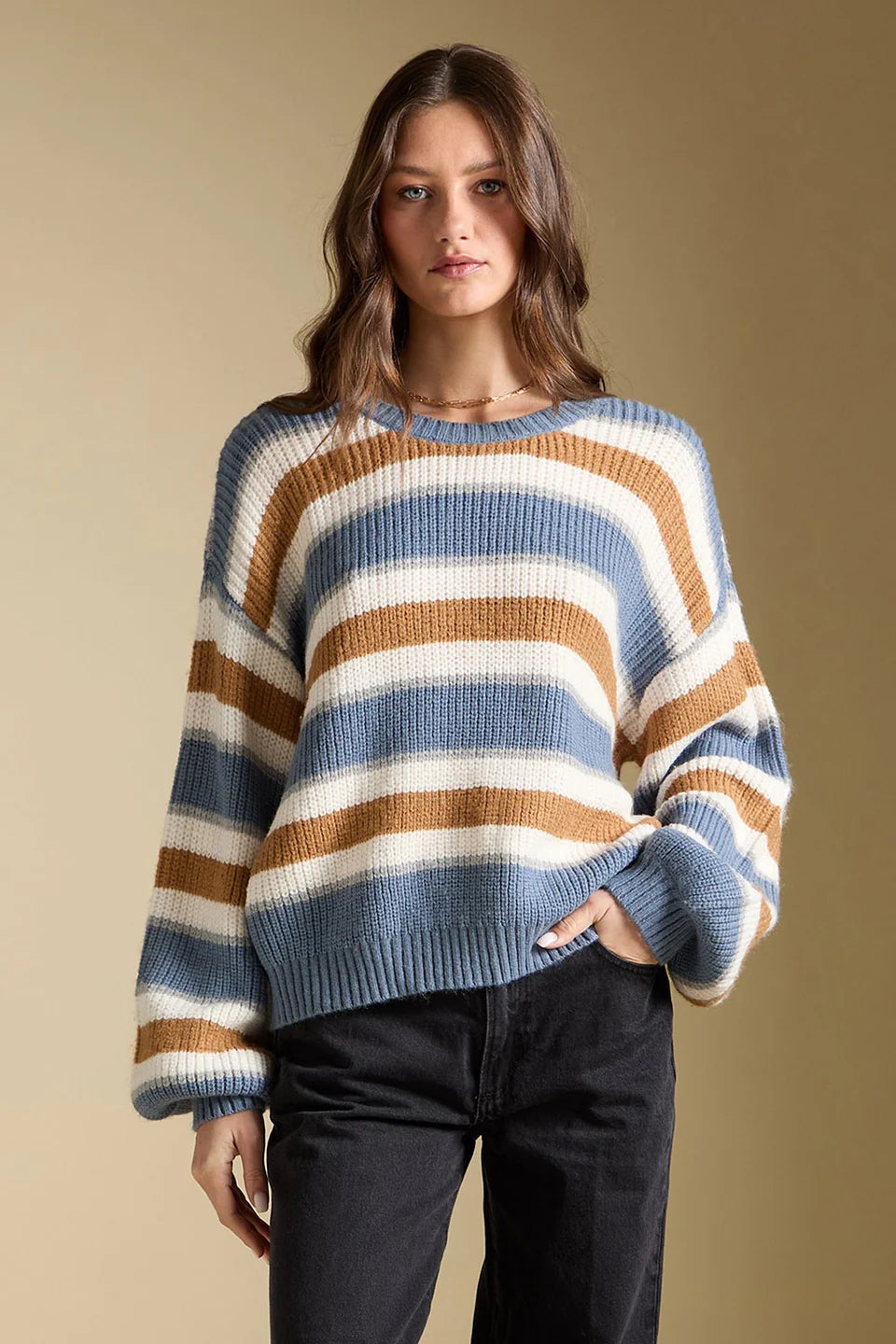Saltwater Luxe Mimi Sweater In Indigo