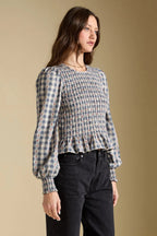 Saltwater Luxe Brielle Top In Indigo
