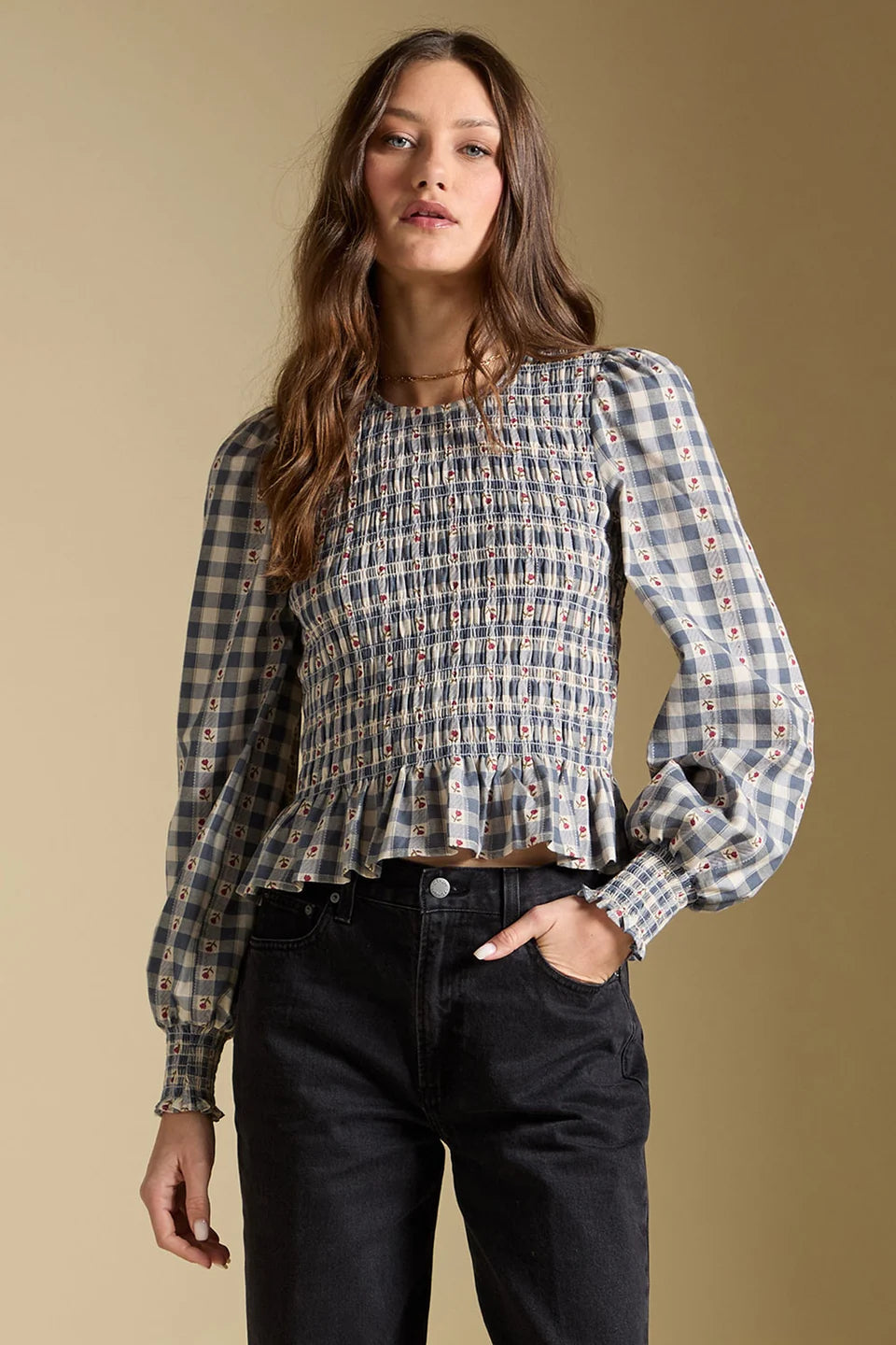 Saltwater Luxe Brielle Top In Indigo