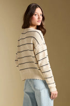 Saltwater Luxe Hadlee Sweater In Natural