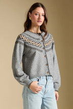 Saltwater Luxe Joss Cardigan In Heather Grey