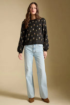 Saltwater Luxe Margow Sweater In Black