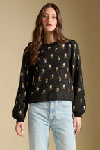 Saltwater Luxe Margow Sweater In Black