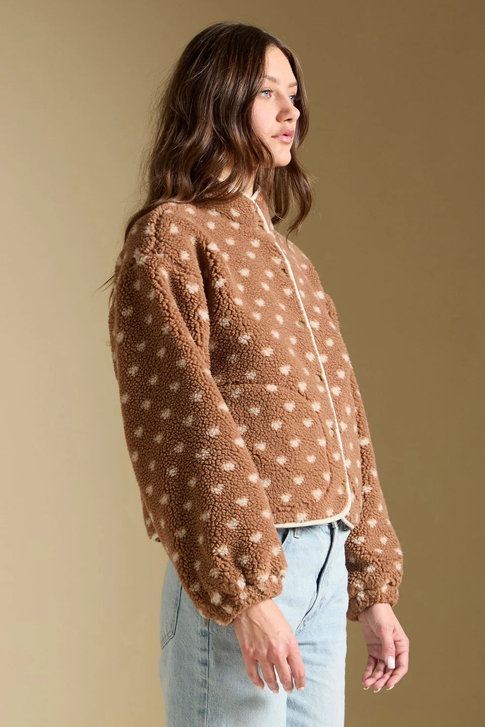 Saltwater Luxe Tovie Jacket In Camel