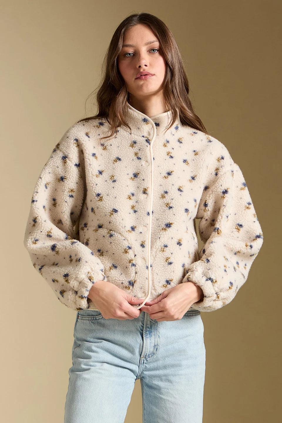 Saltwater Luxe Tovie Jacket In Natural