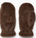 Vero Moda Mittens in Brown