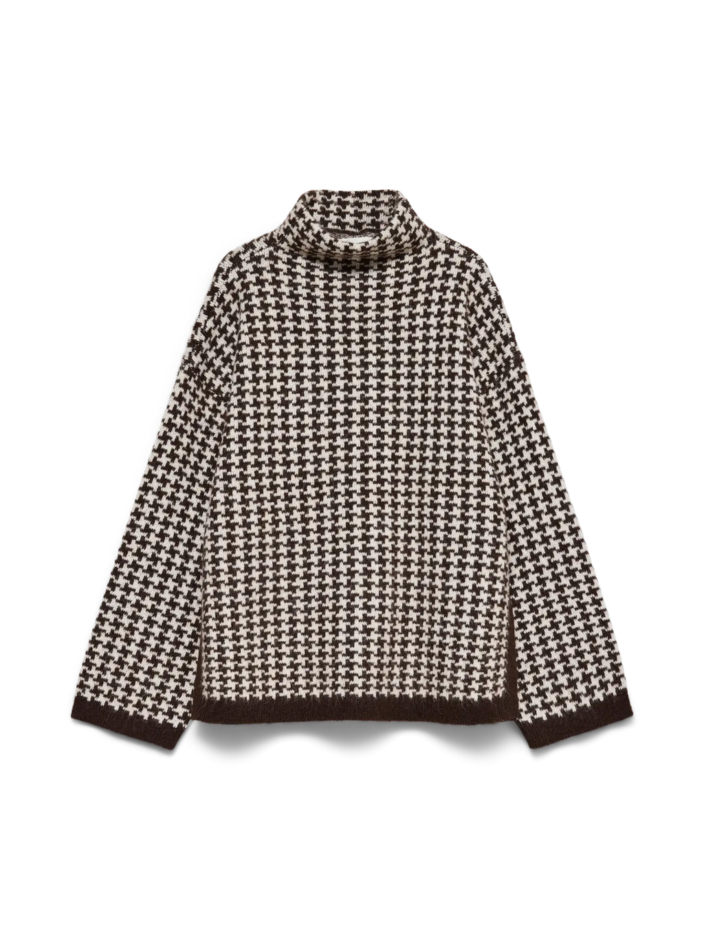 Vero Moda Como Sweater in Chocolate Torte / Birch