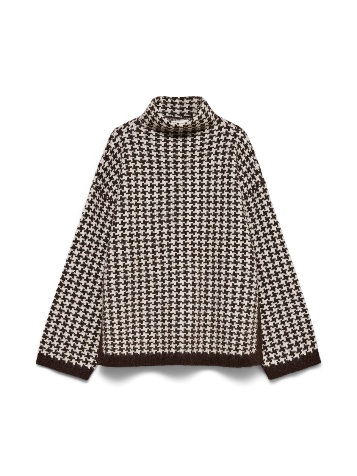 Vero Moda Como Sweater in Chocolate Torte / Birch