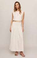 Z Supply Brooke Skirt in White