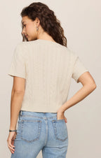 Z Supply Cera Cardigan in Cloud