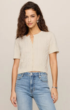 Z Supply Cera Cardigan in Cloud