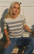 Z Supply Gatewood Stripe Sweater in Oatmeal