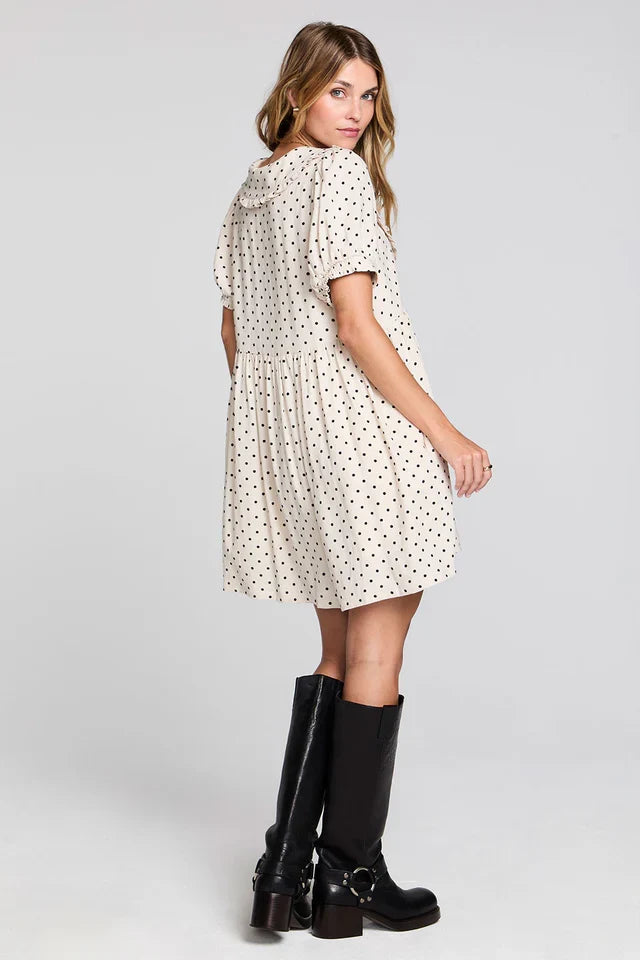 SWL Nicko Mini Dress in Natural