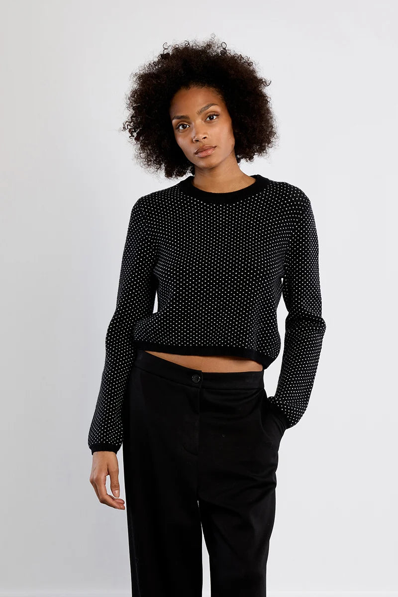 Molly Bracken Sweater In Black Noir