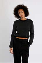 Molly Bracken Sweater In Black Noir