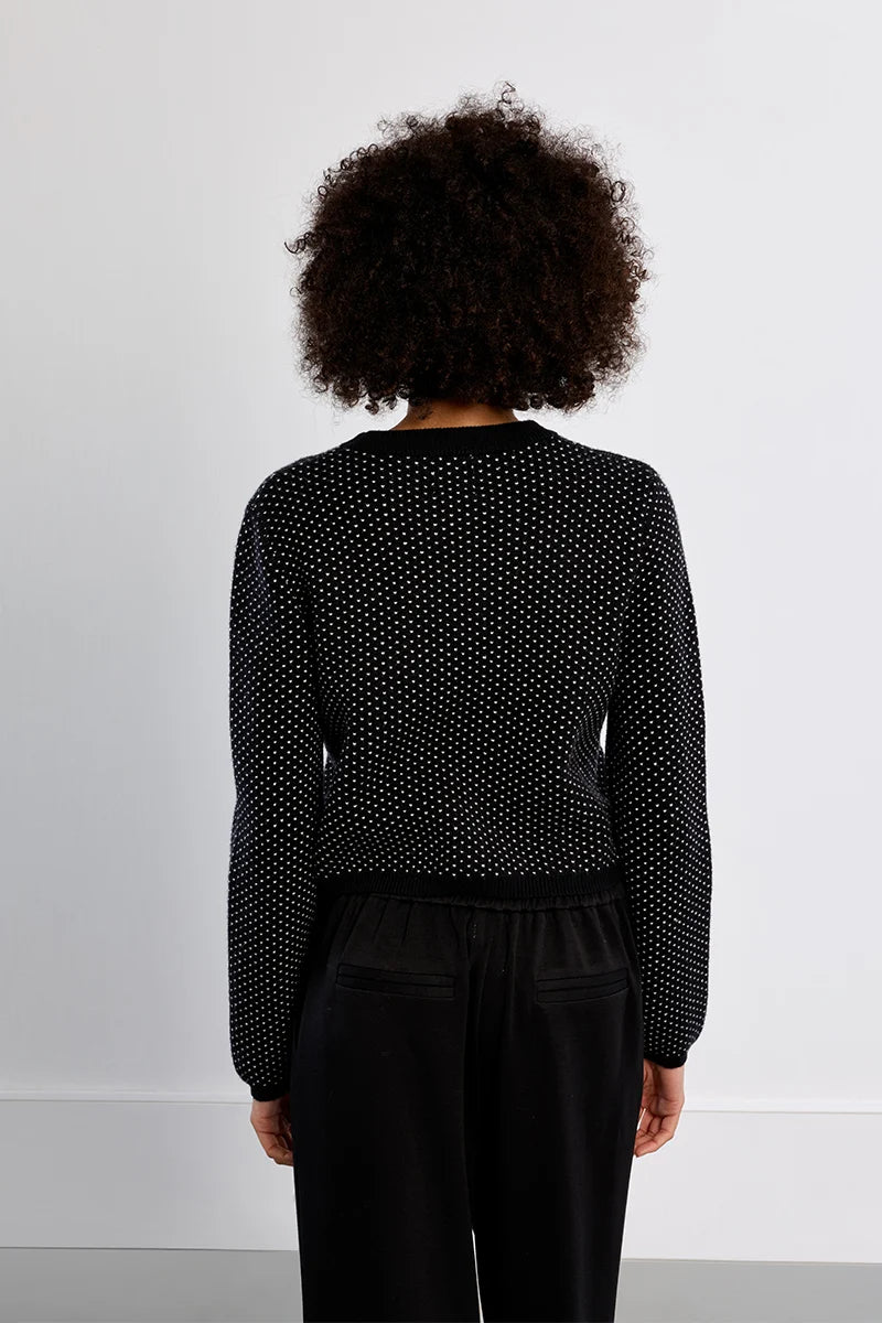 Molly Bracken Sweater In Black Noir