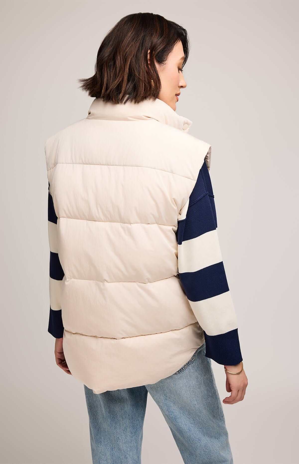 Gentle Fawn Nora Vest in Cream