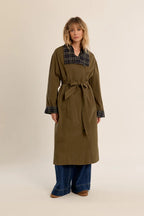 Molly Bracken Trench In Brown