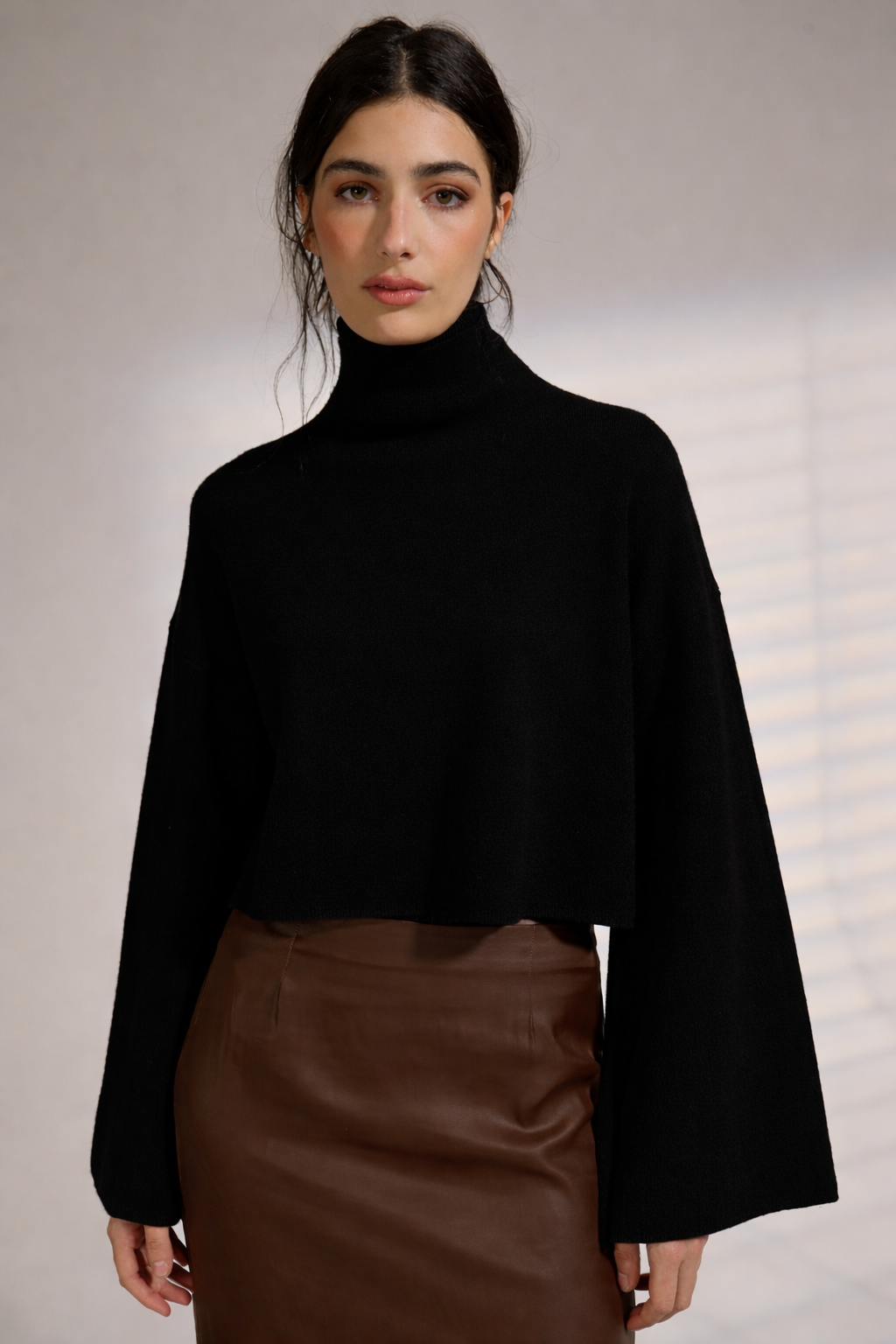 Deluc Chuck Sweater in Black