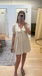 SWL Nicko Mini Dress in Natural