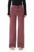 Bayeas New York Super High Rise Slim Wide Leg In Float