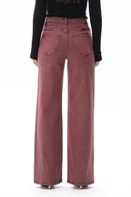Bayeas New York Super High Rise Slim Wide Leg In Float