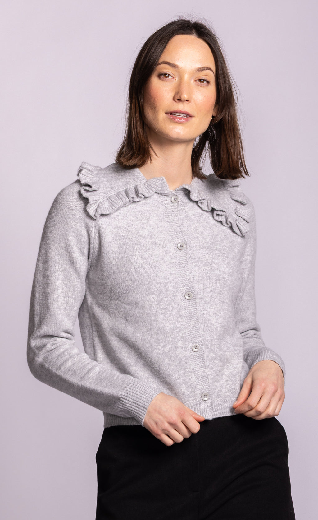 Pink Martini Vivian Cardigan in Grey