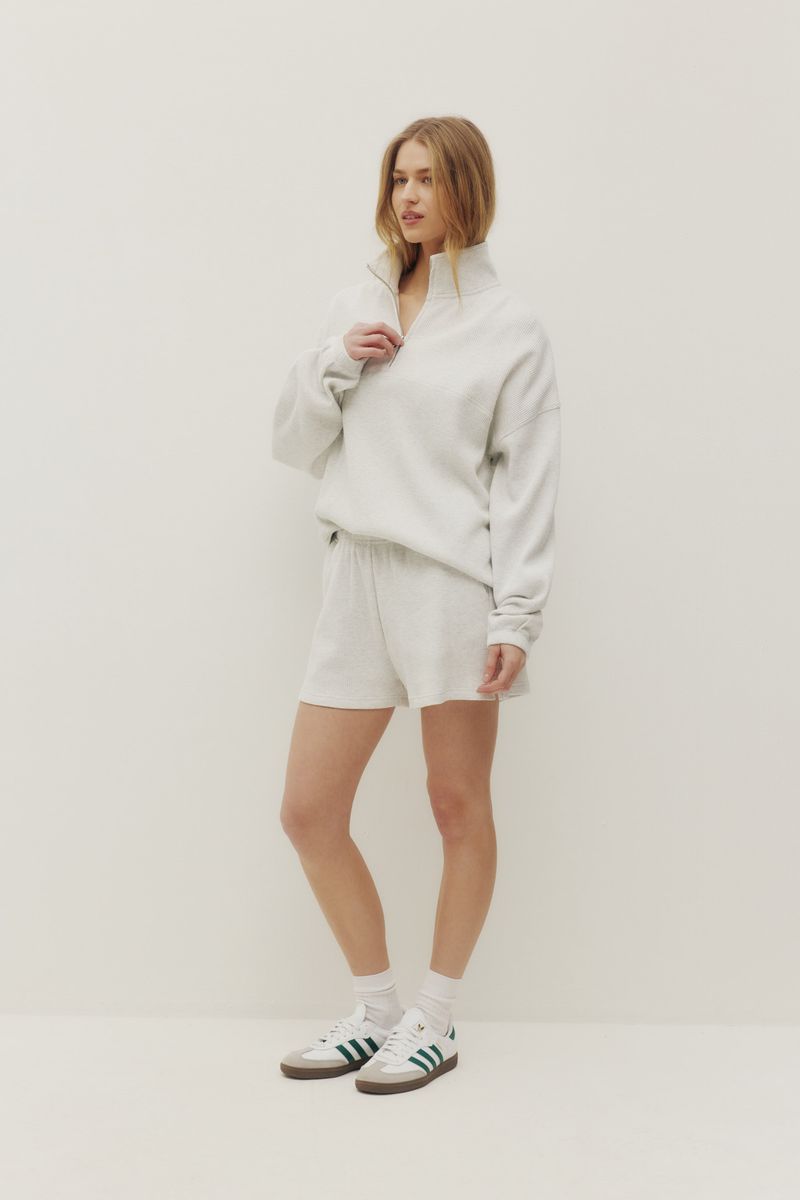 Kuwalla Waffle 1/4 Zip Up