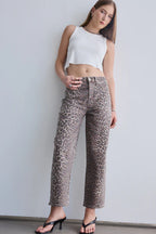 Daze High Rise Westward Barrel in Cool Cat