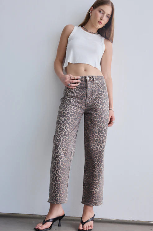 Daze High Rise Westward Barrel in Cool Cat